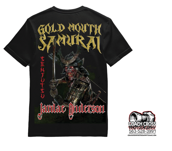Gold Mouth Samurai Walk-Out Shirt